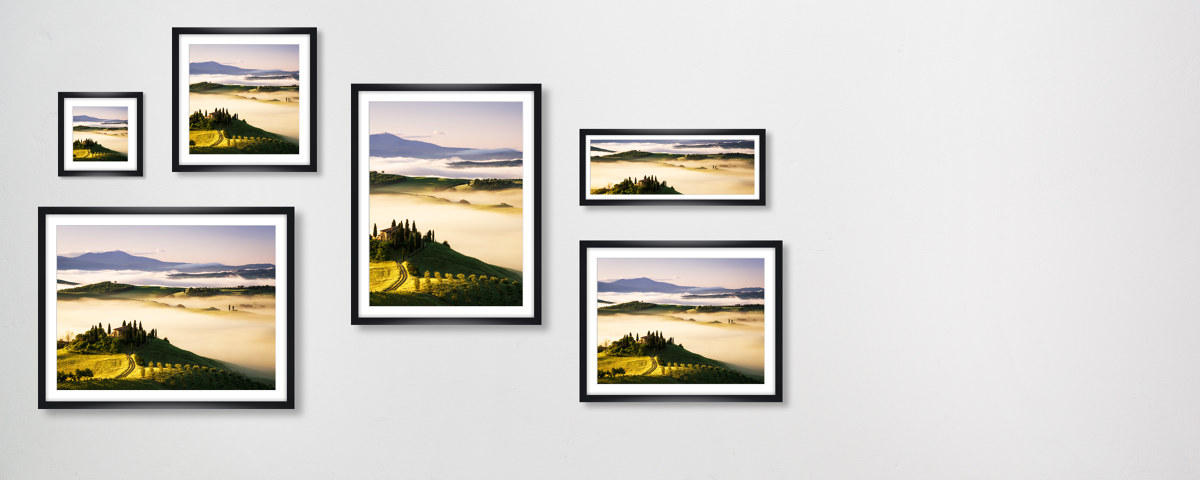 Nebel in Val D'orcia