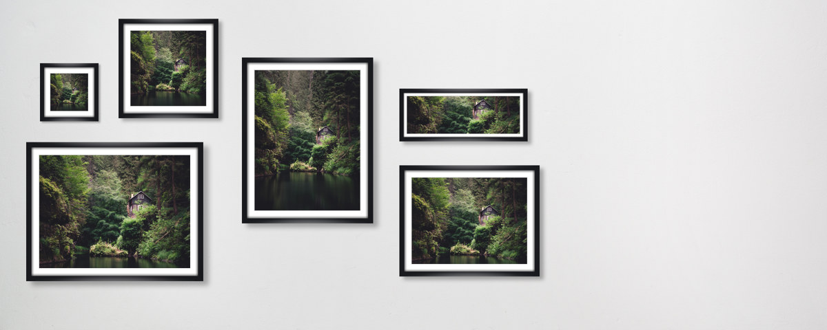 Huette am Edmundsklamm Boehmische Schweiz