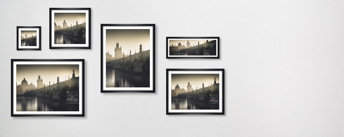 Karlsbruecken Panorama Prag