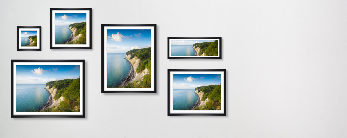 Kreidekueste auf Insel Ruegen