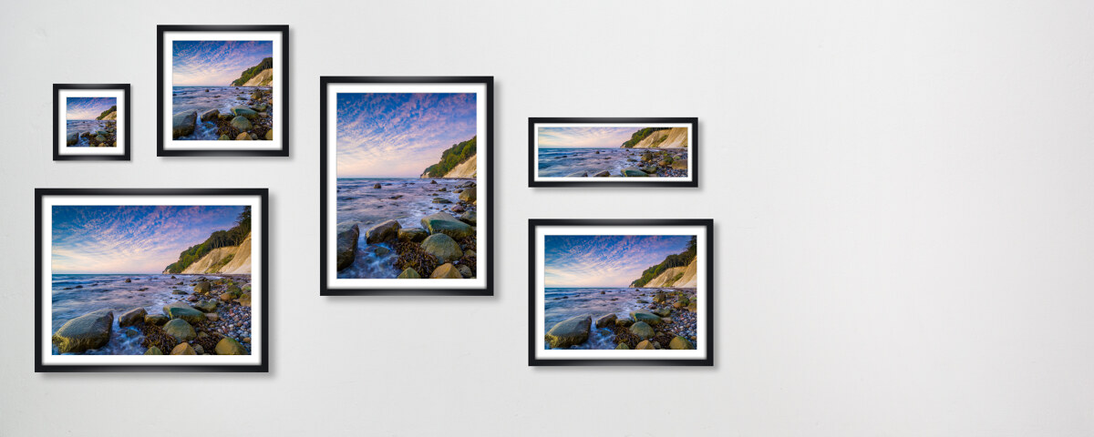 Pastellmorgen auf Insel Ruegen