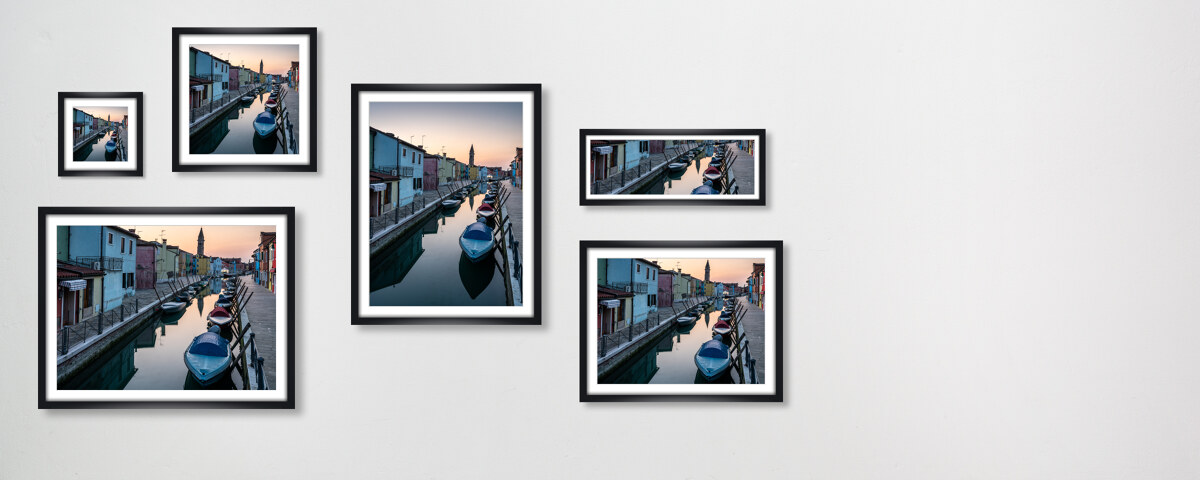 Sonnenaufgang auf Burano Venetien