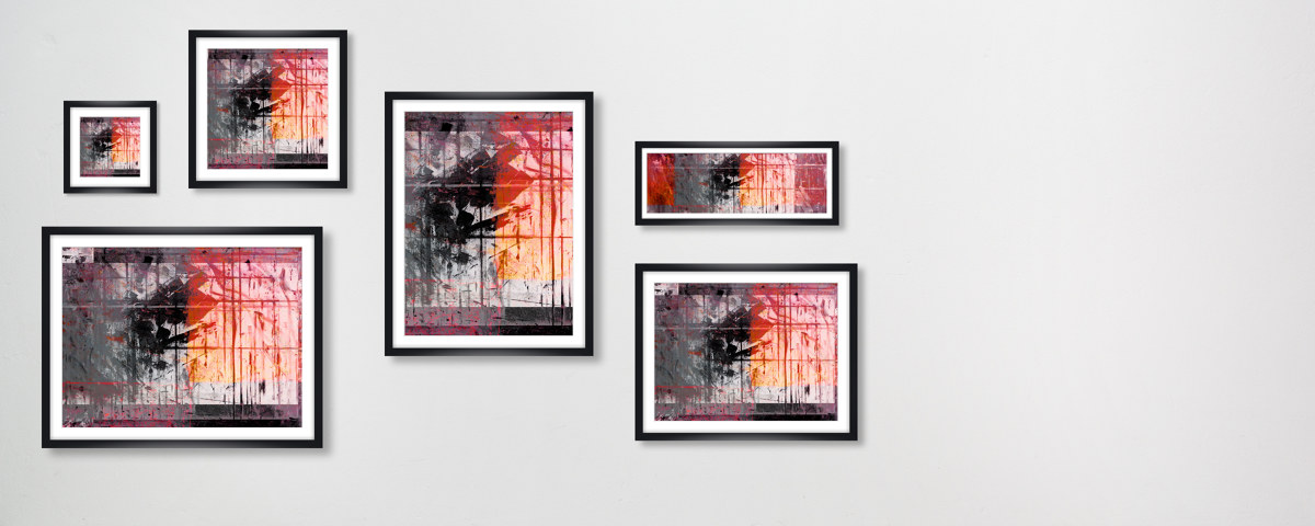 abstrakter bilddruck