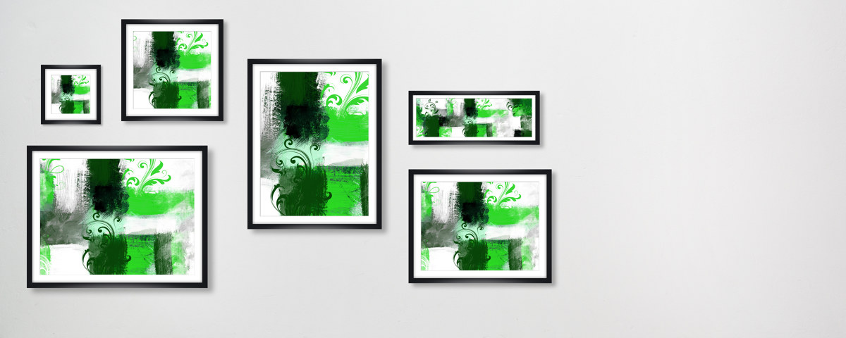 Abstrakter Kunstdruck