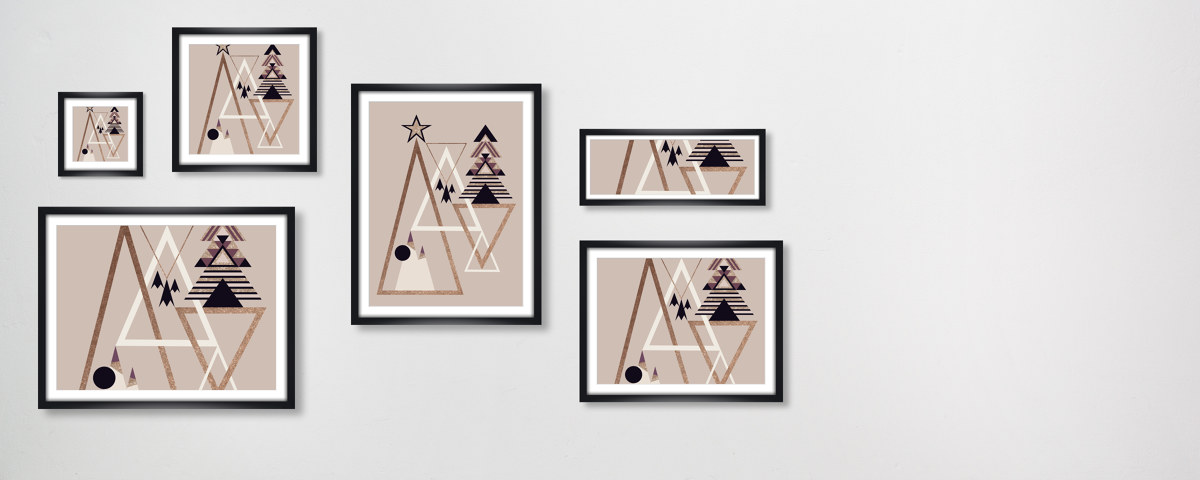 abstraktes Weihnachten rose