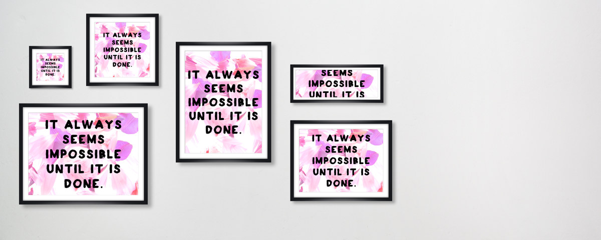 It Always Seems Impossible