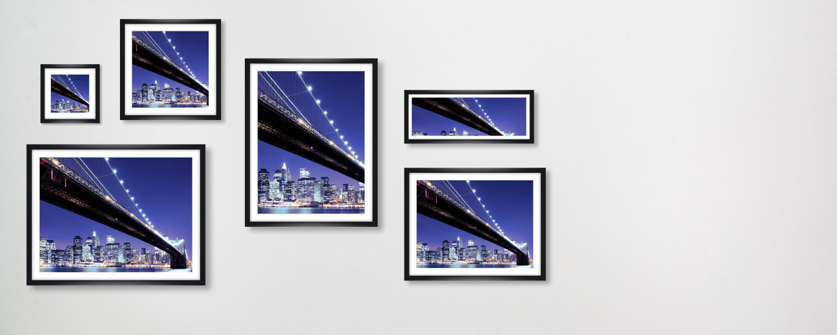 Brooklyn Bridge schwarz weiß