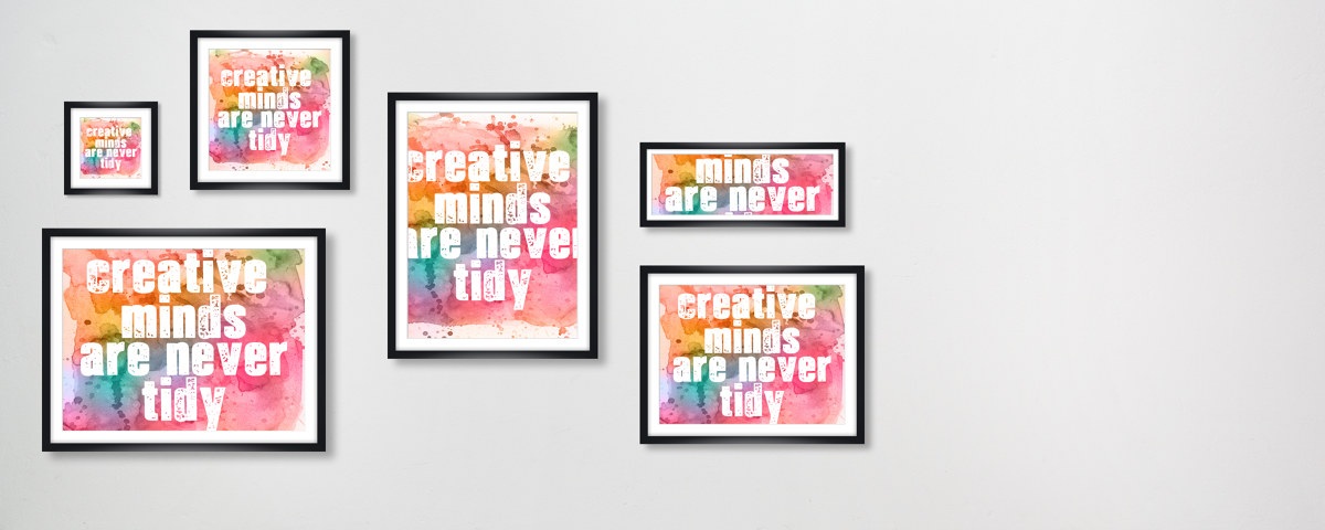 Creative Minds Are Never Tidy