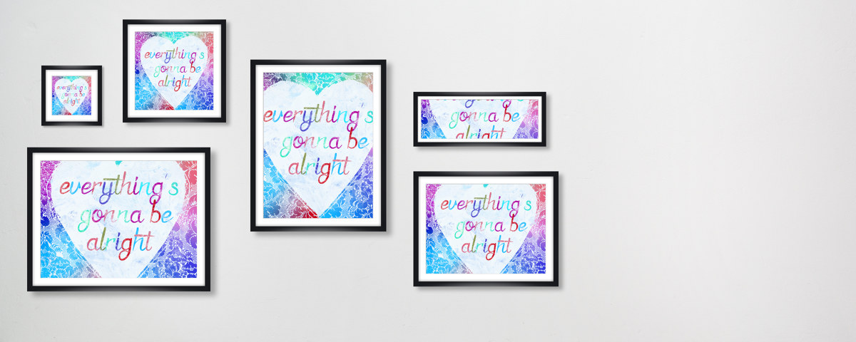 Everything's gonna be alright