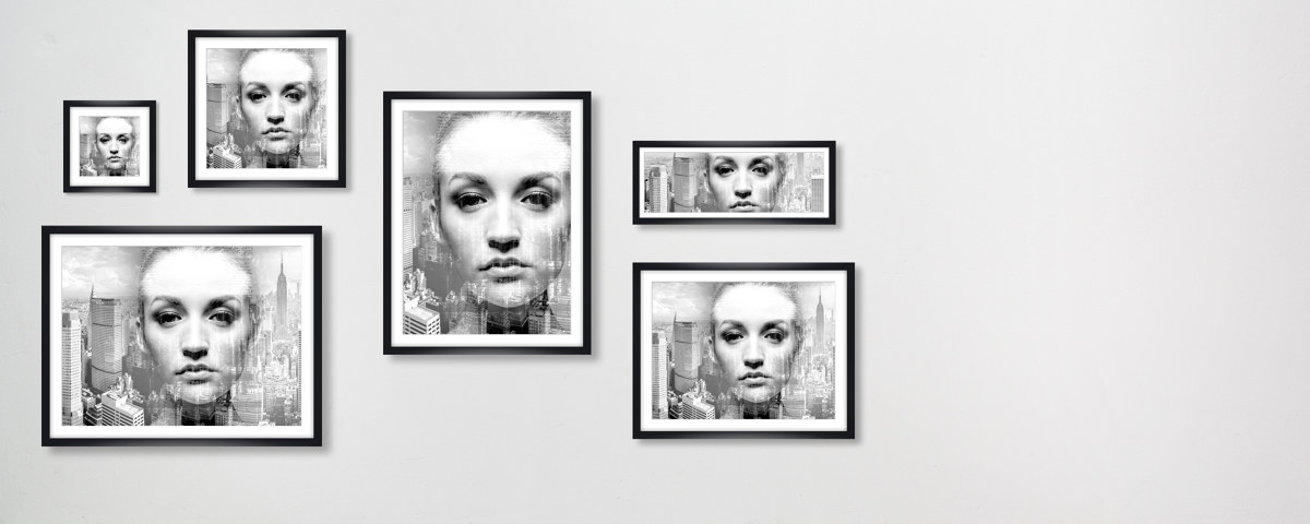 Poträt Frau in Stadt