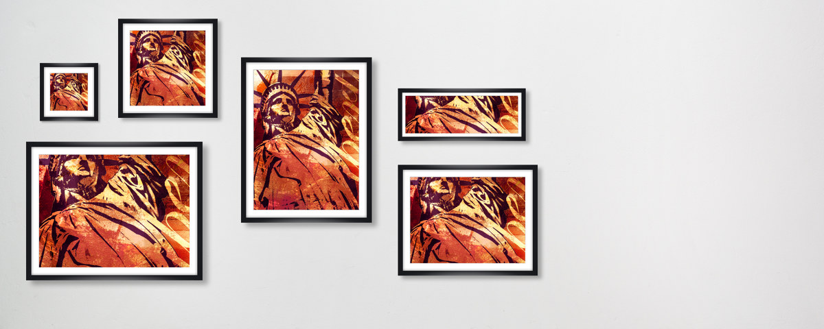 Freiheitsstatue Poster