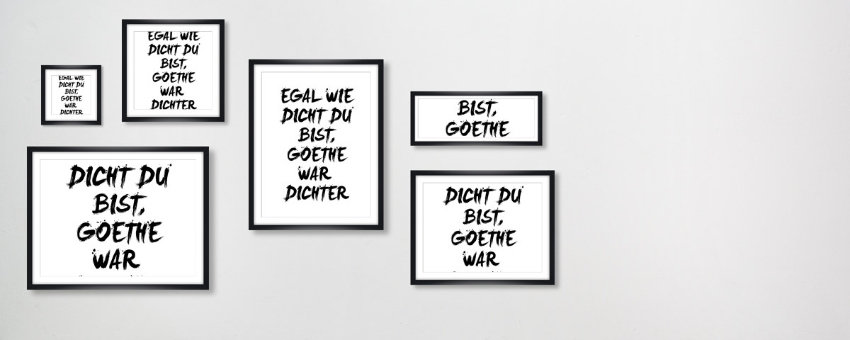 Goethe Spruch
