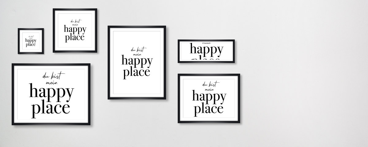 du bist mein happy place