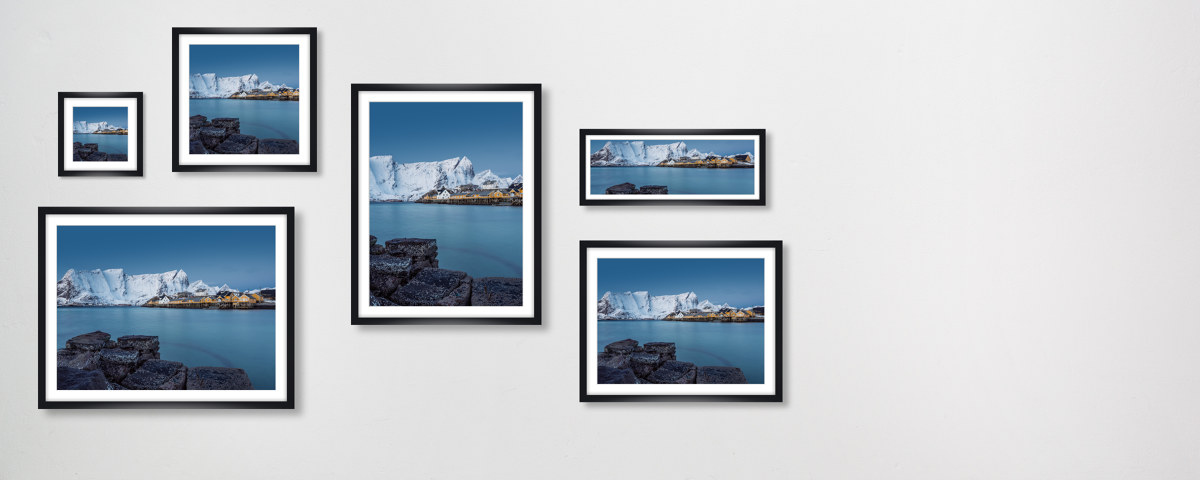 Winterlandschaft Lofoten