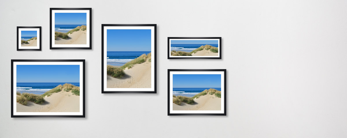 Plaatje van strandduin