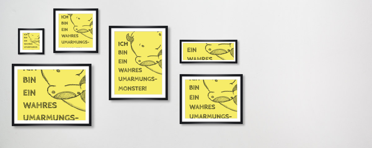 Umarmungsmonster Spruch