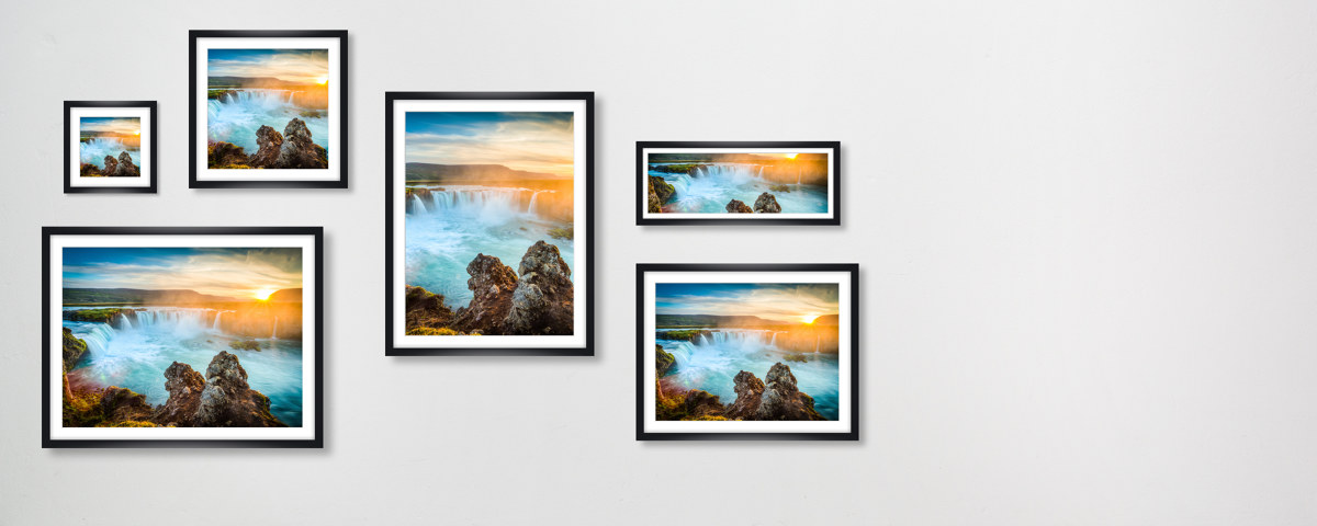 Wasserfall Island Bild