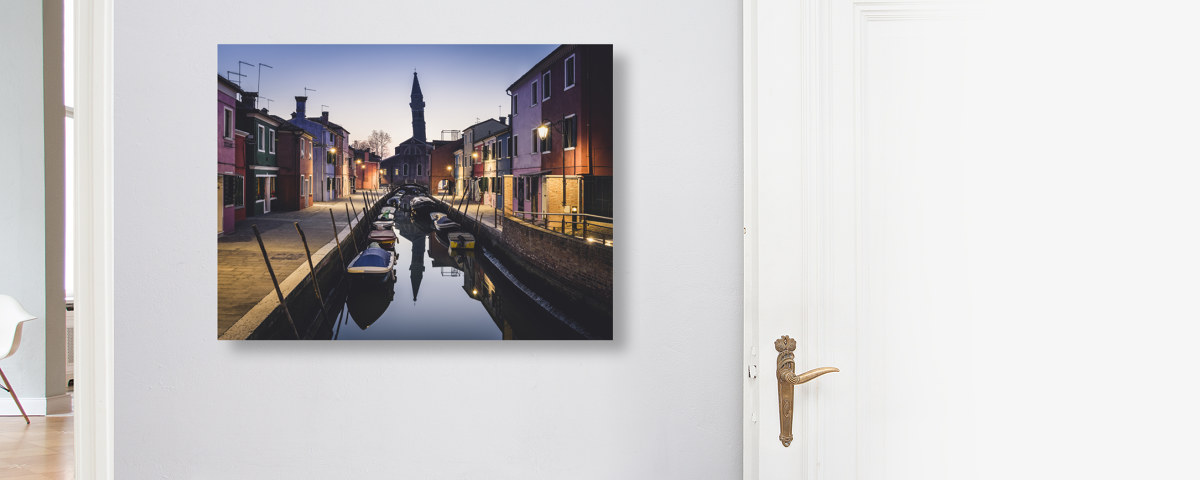 Burano Canal Study Venedig