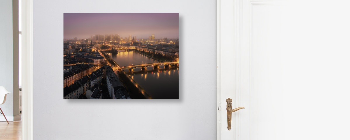 Frankfurter Skyline im Nbeel