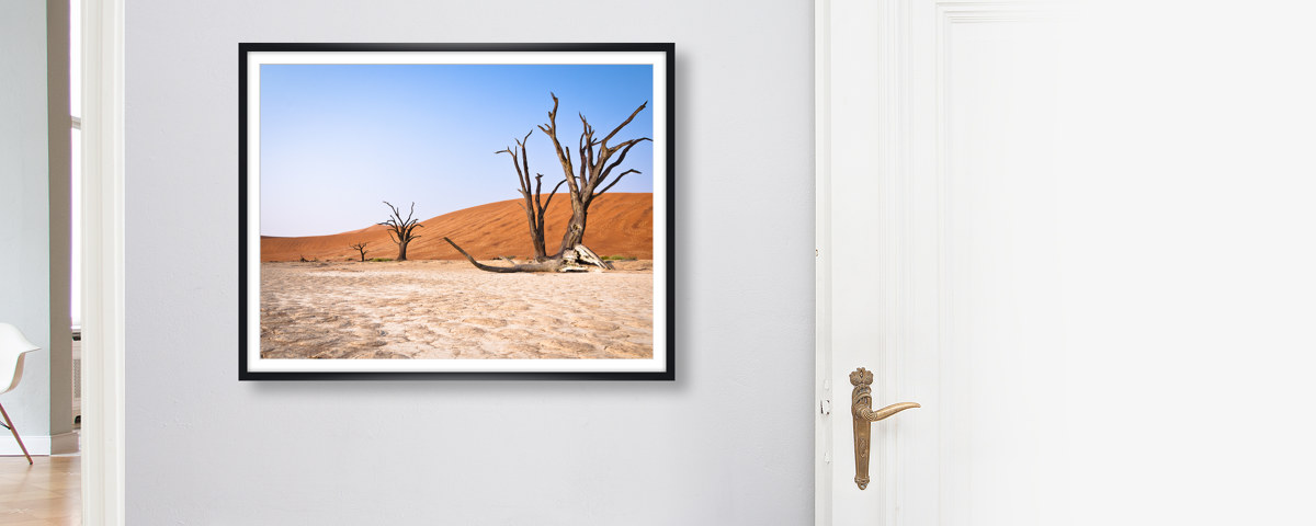 Sonnenaufgang im Dead Vlei