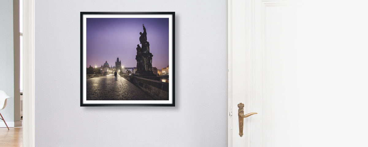 Der Fotograf auf der Karlsbruecke