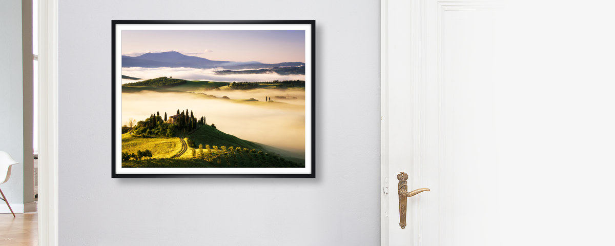 Nebel in Val D'orcia