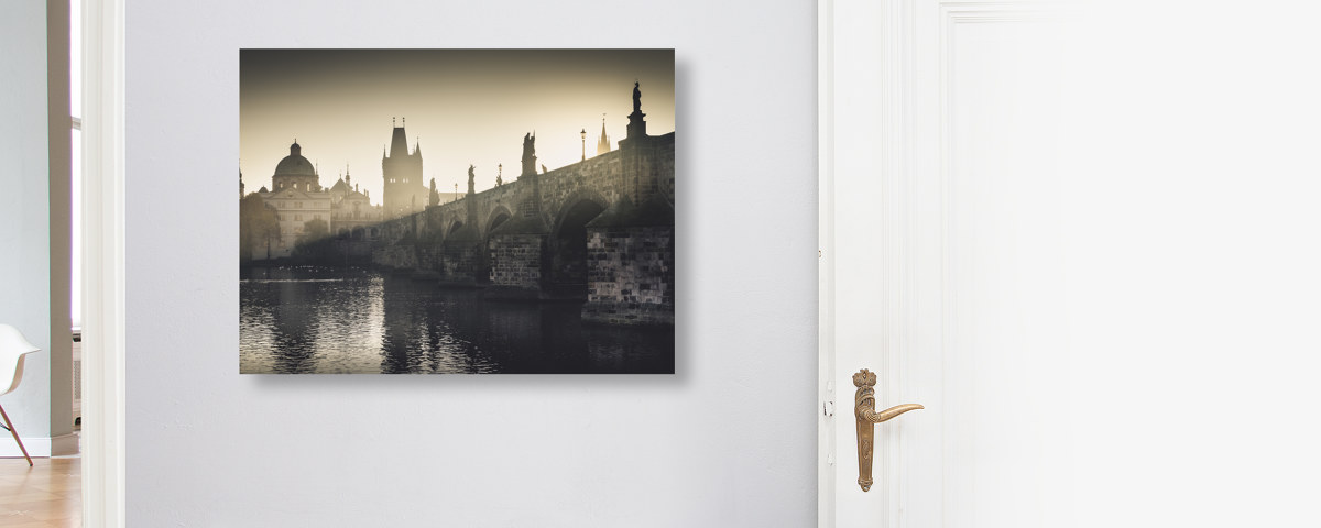 Karlsbruecken Panorama Prag