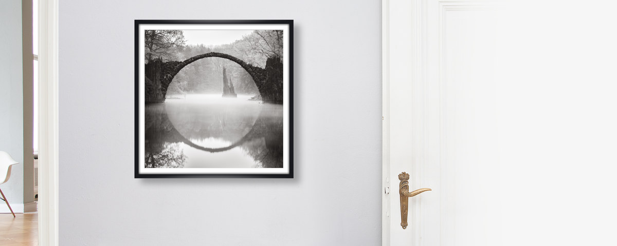 Rakotzbruecke im Nebel