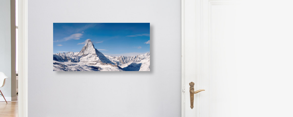 Alpen Panorama Matterhorn