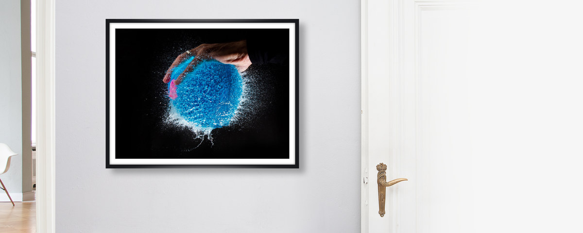 Ballon platzt Foto