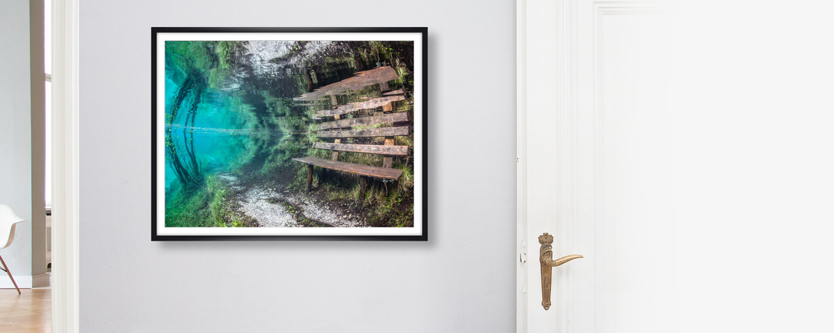 Bank Unterwasser Bild