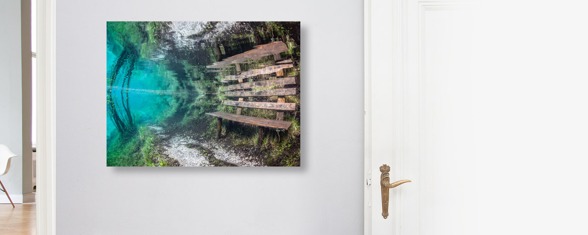 Bank Unterwasser Bild