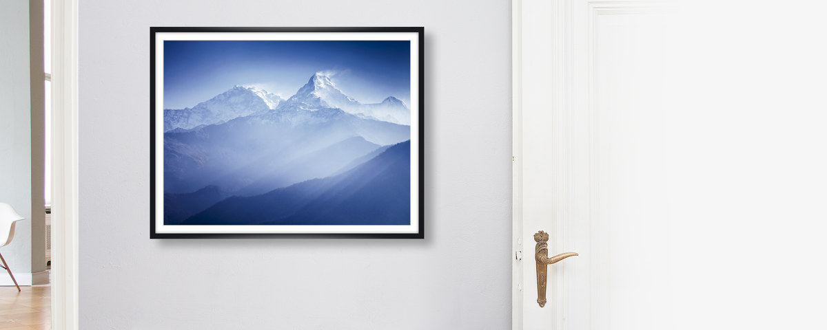 Annapurna Berg Panorama