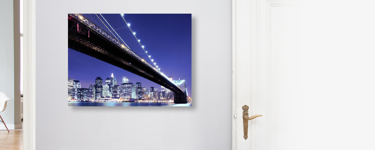 pont de brooklyn noir et blanc