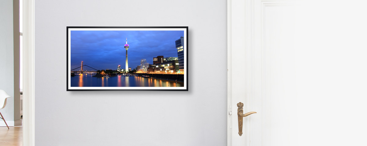 Poster du skyline de Düsseldorf