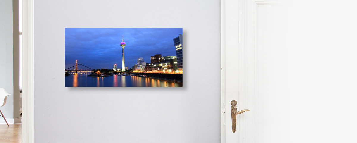 Poster du skyline de Düsseldorf