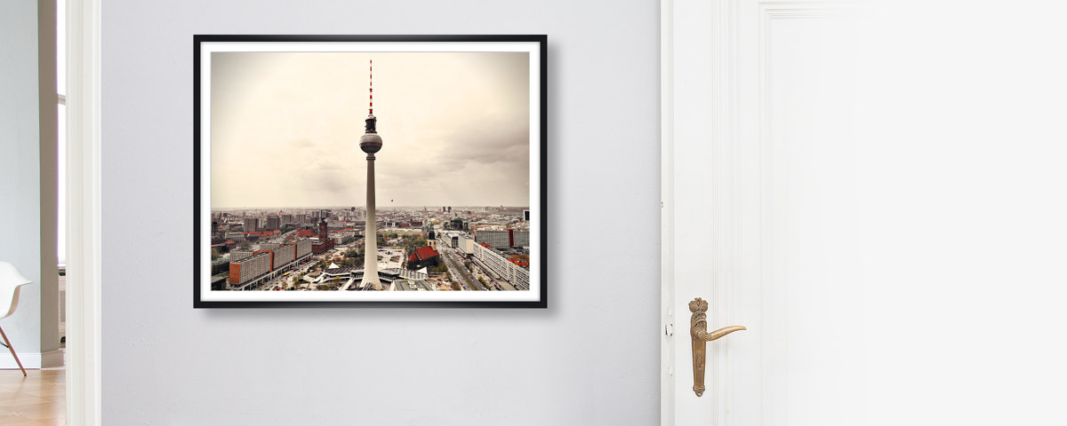 Fernsehturm Berlin Poster