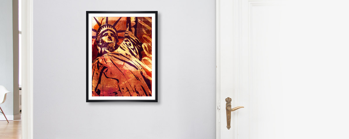 Freiheitsstatue Poster