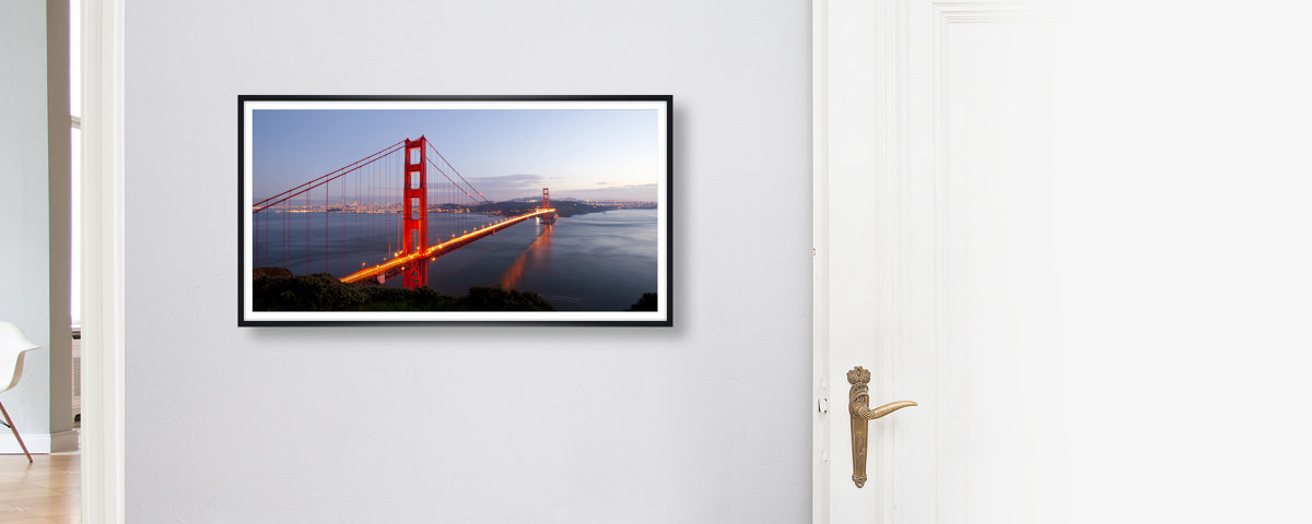 crepuscule golden gate bridge