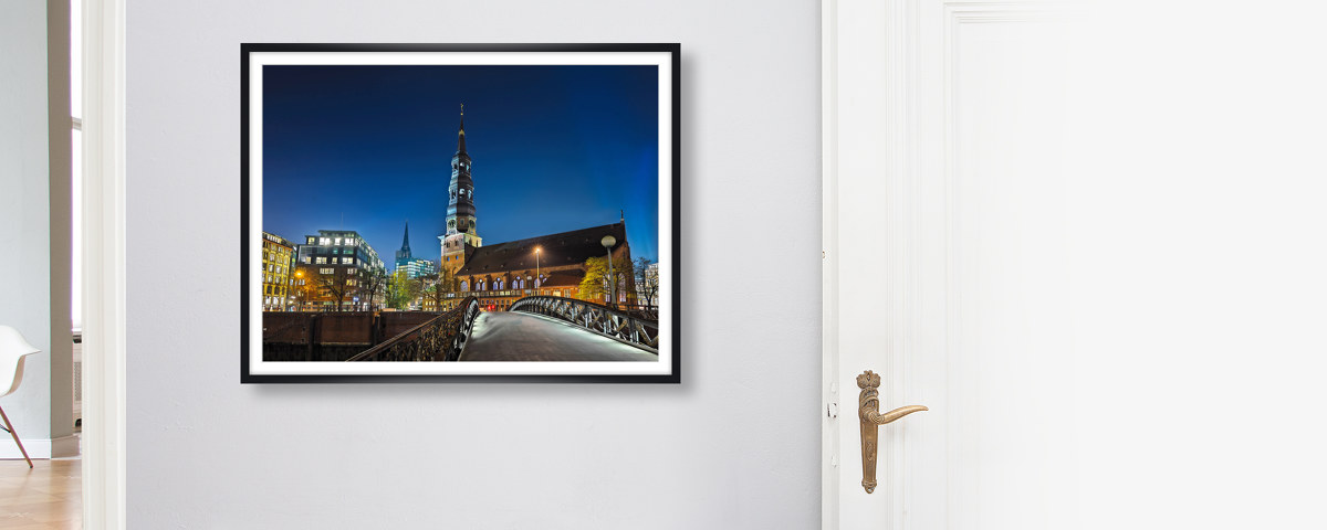 Hamburg Bilder auf Leinwand