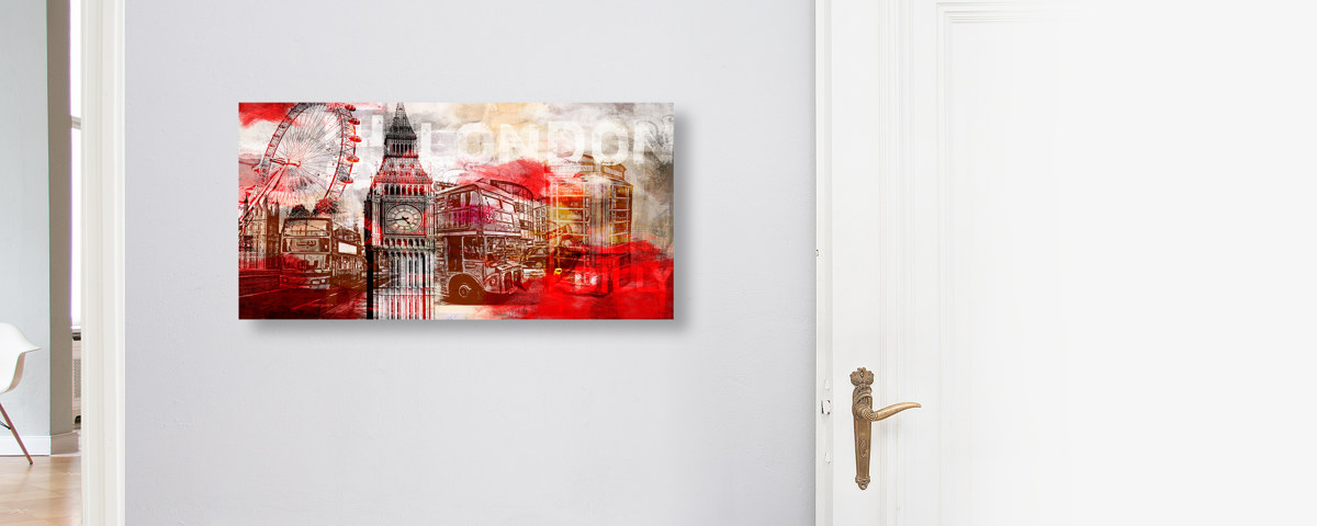 Collage photos de Londres