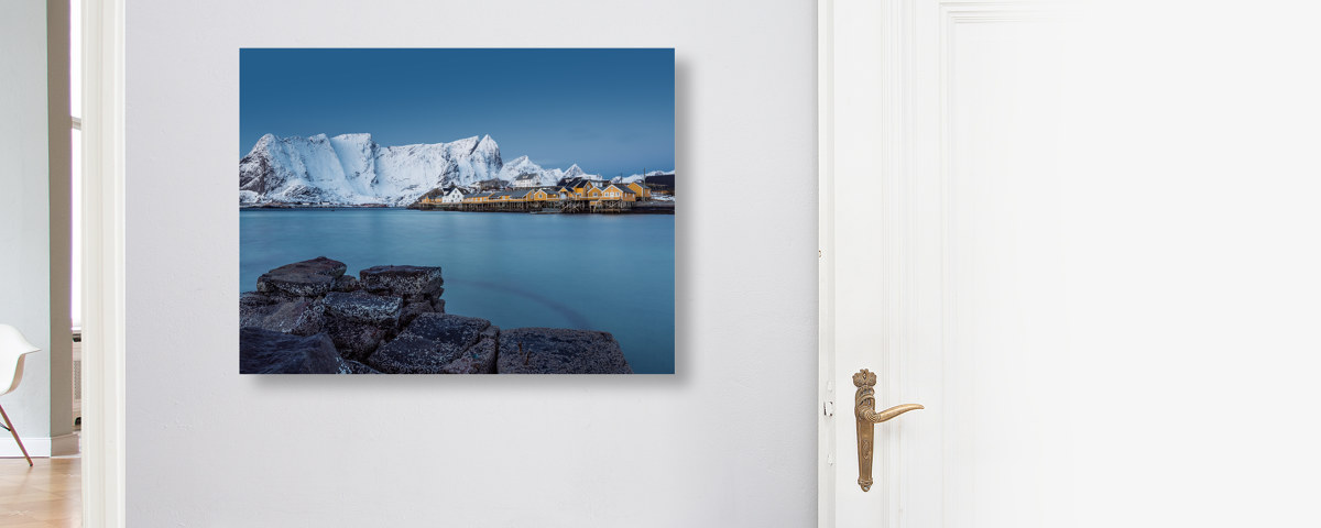 Winterlandschaft Lofoten