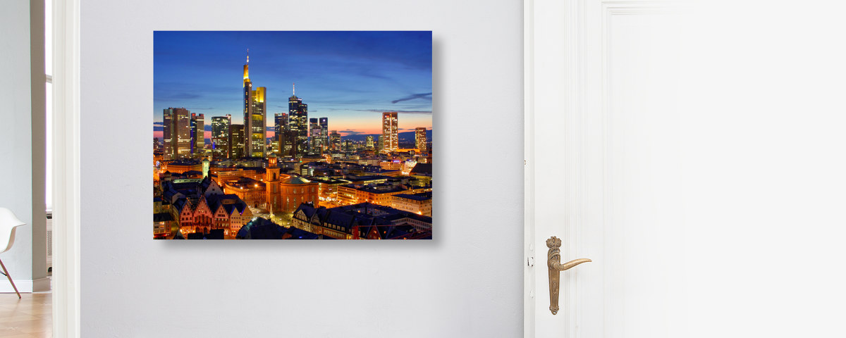 vue aerienne francfort