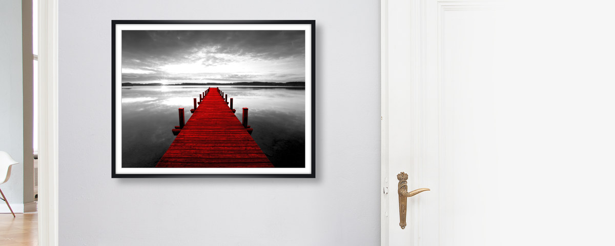 Plaatje rode steiger