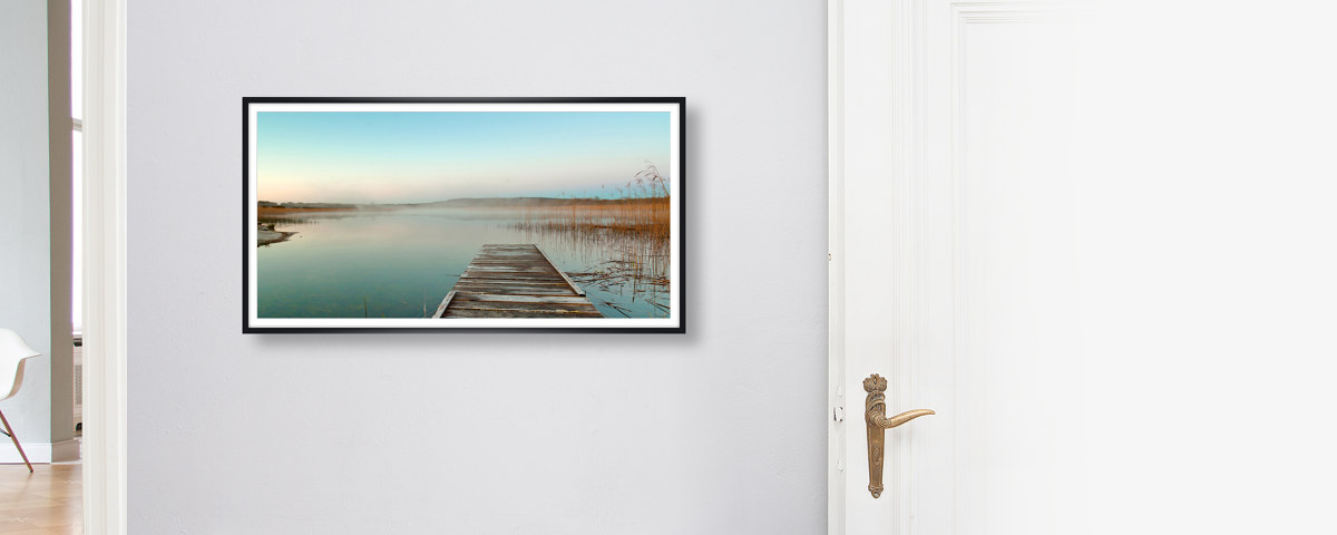 Sonnenuntergang am Steg