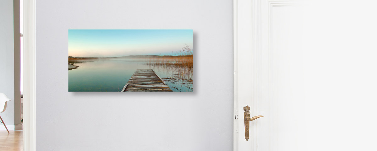 Sonnenuntergang am Steg