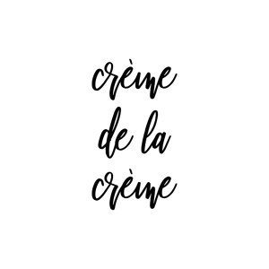Creme de la creme