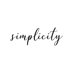 Simplicity