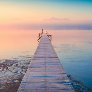 Winteridylle am Chiemsee