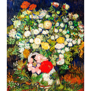 Vincent Van Gogh Blumenstrauss in einer Vase Ausstellungsposter